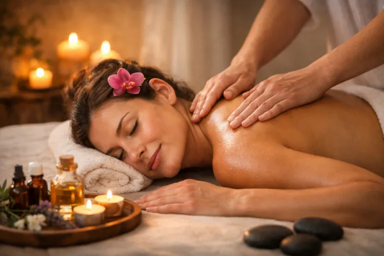 Massage bien-être et libération émotionnelle – en cabinet a Thann, Thann, Litho Créa'Sylvie